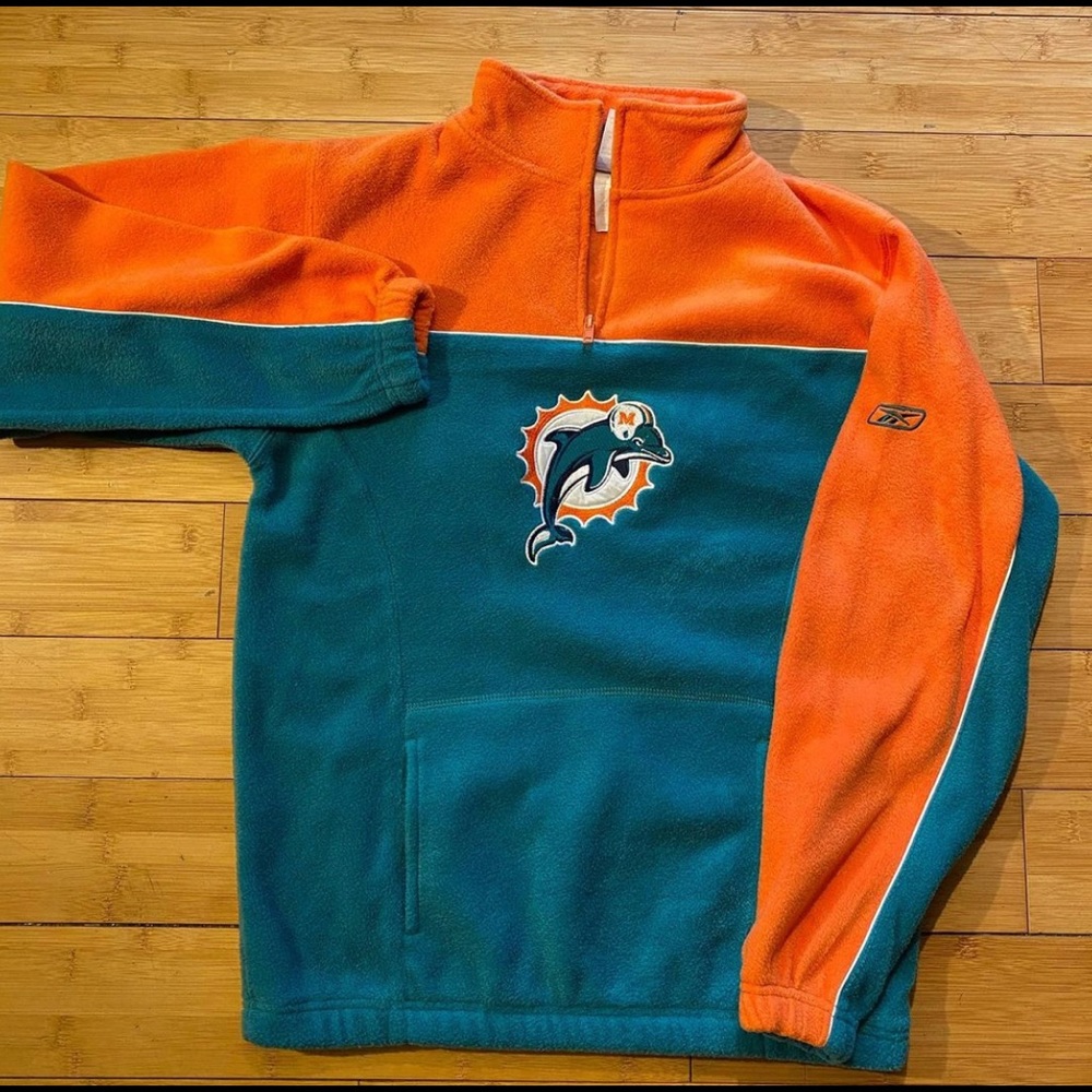 Rare 90s Miami Dolphins Fleece